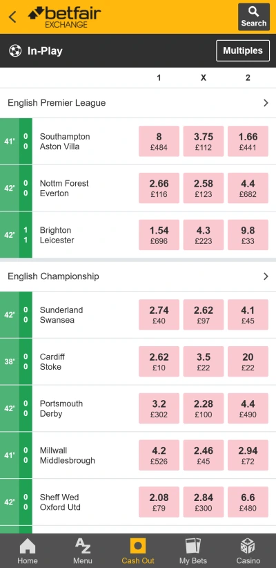 Betfair Feature 2